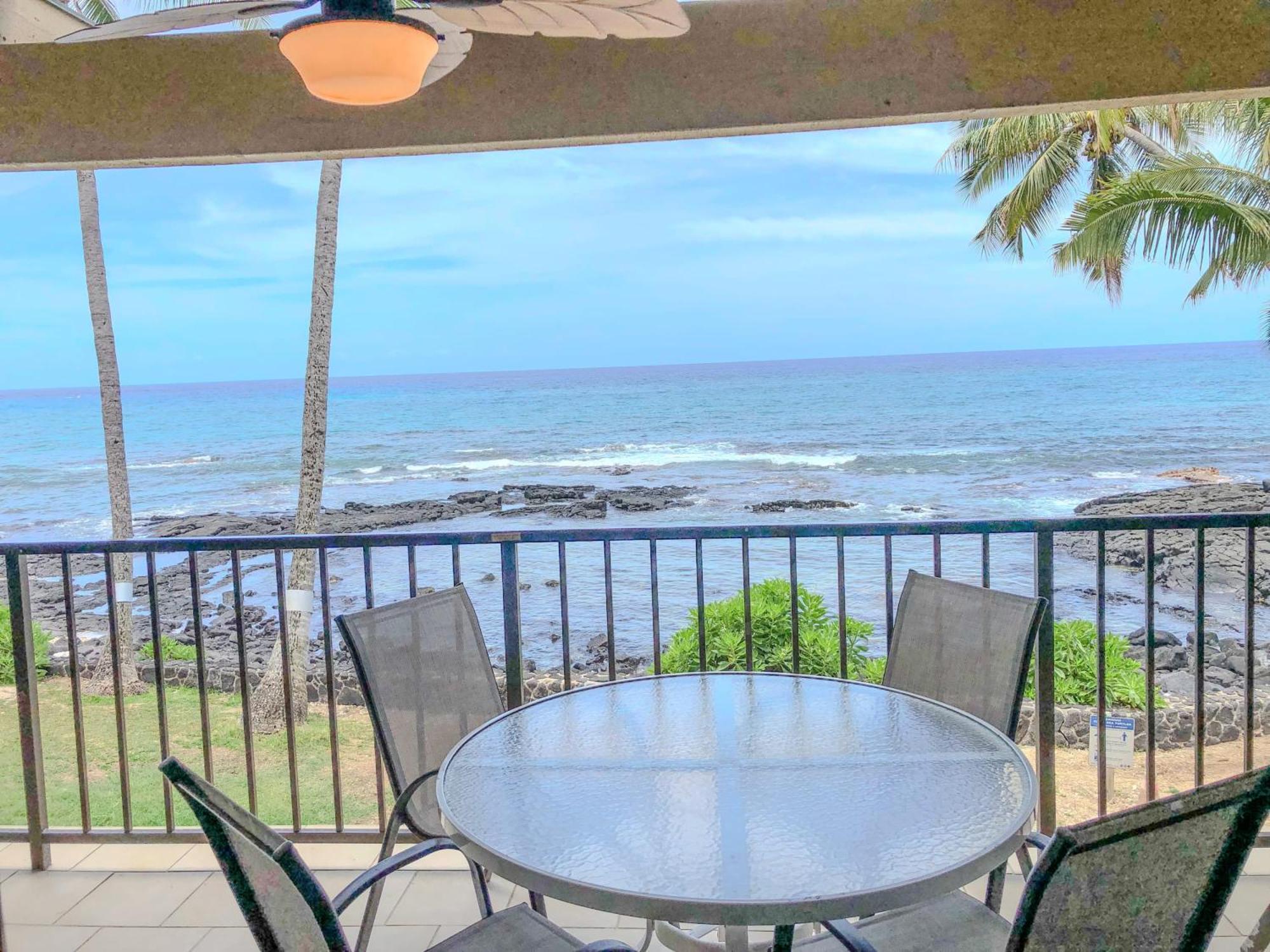 Oceanfront 1 Bedroom 2 Bathroom With Large Lanai - Kona Bali Kai 218 카일루아 코나 외부 사진