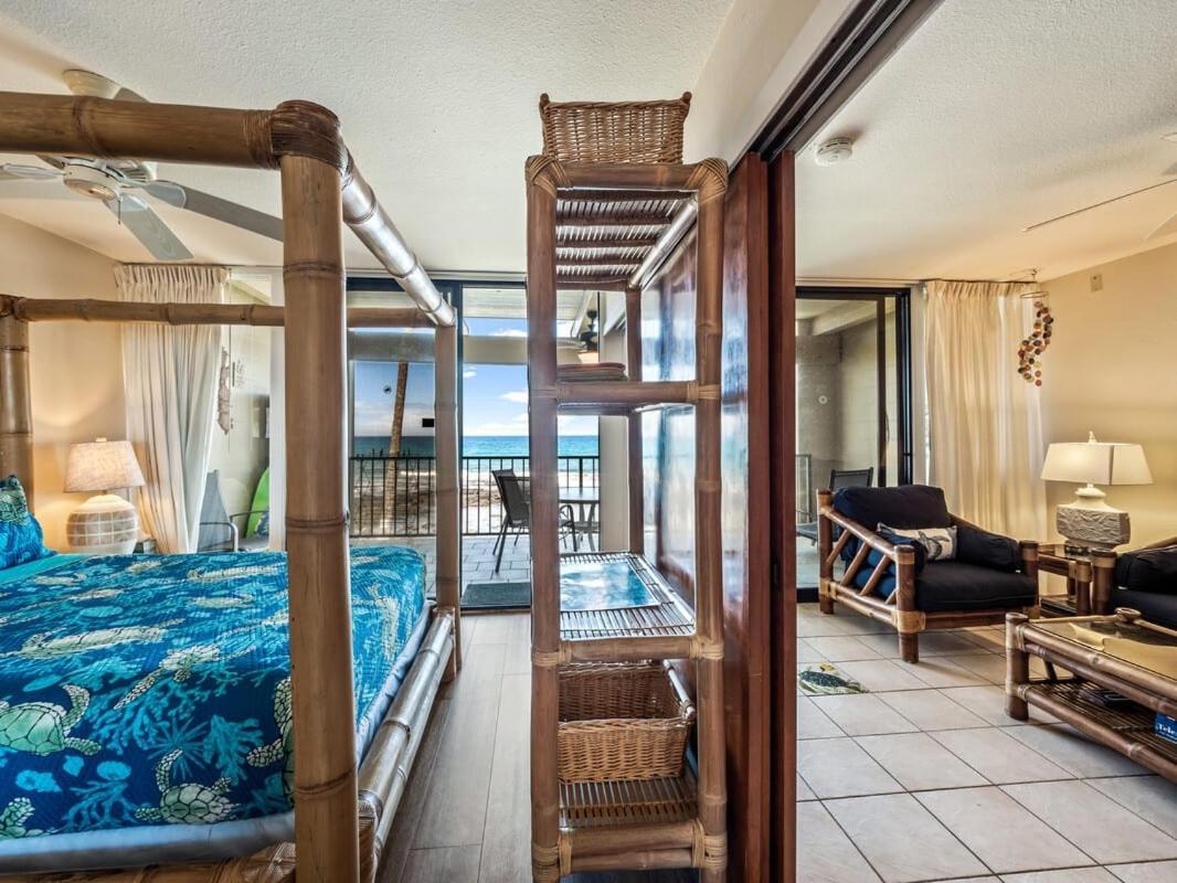 Oceanfront 1 Bedroom 2 Bathroom With Large Lanai - Kona Bali Kai 218 카일루아 코나 외부 사진