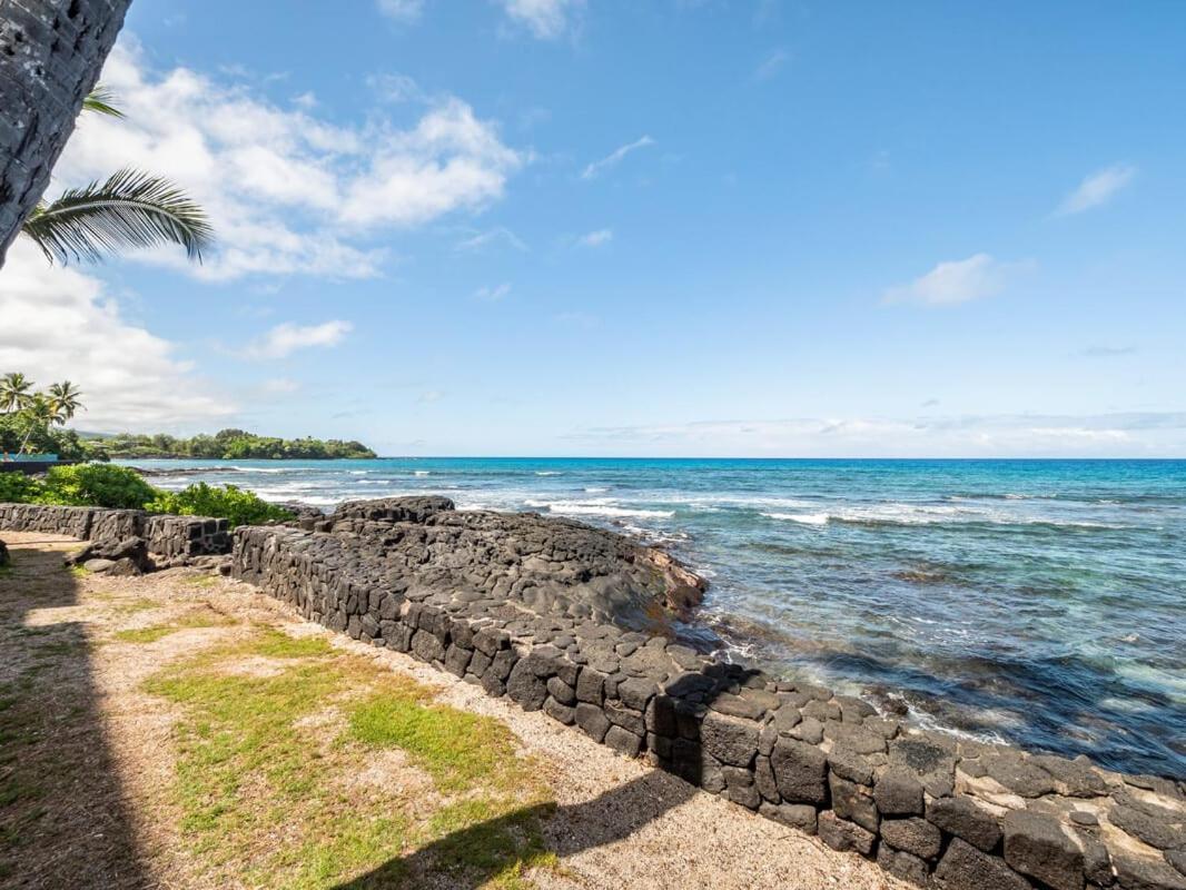 Oceanfront 1 Bedroom 2 Bathroom With Large Lanai - Kona Bali Kai 218 카일루아 코나 외부 사진