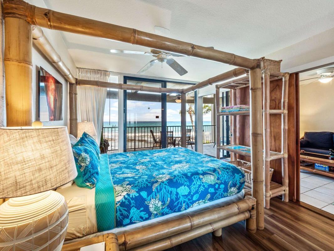 Oceanfront 1 Bedroom 2 Bathroom With Large Lanai - Kona Bali Kai 218 카일루아 코나 외부 사진